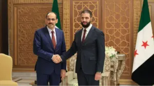 MİT Başkanı Kalın, Suriye Cumhurbaşkanı Şara ile görüştü