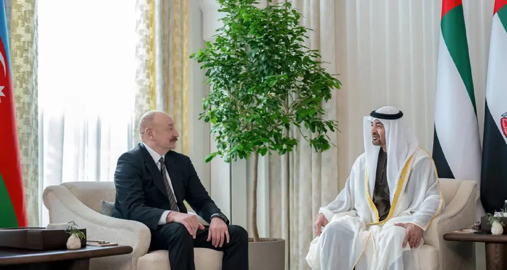 Aliyev ve Al Nahyan’dan Stratejik Zirve: