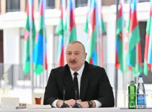 Azerbaycan Cumhurbaşkanı Aliyev, Dost Agropark’ın hedefine ulaşmak üzere olduğunu söyledi