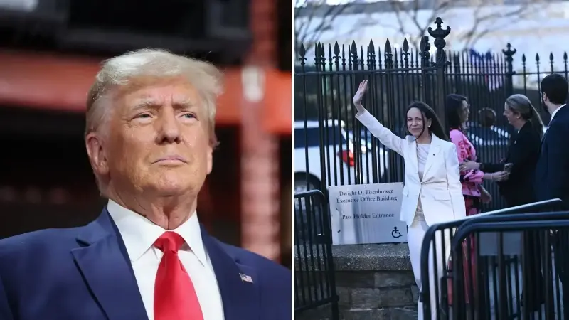Beyaz Saray’da Kritik Zirve: Trump ve Machado Bir Araya Geldi