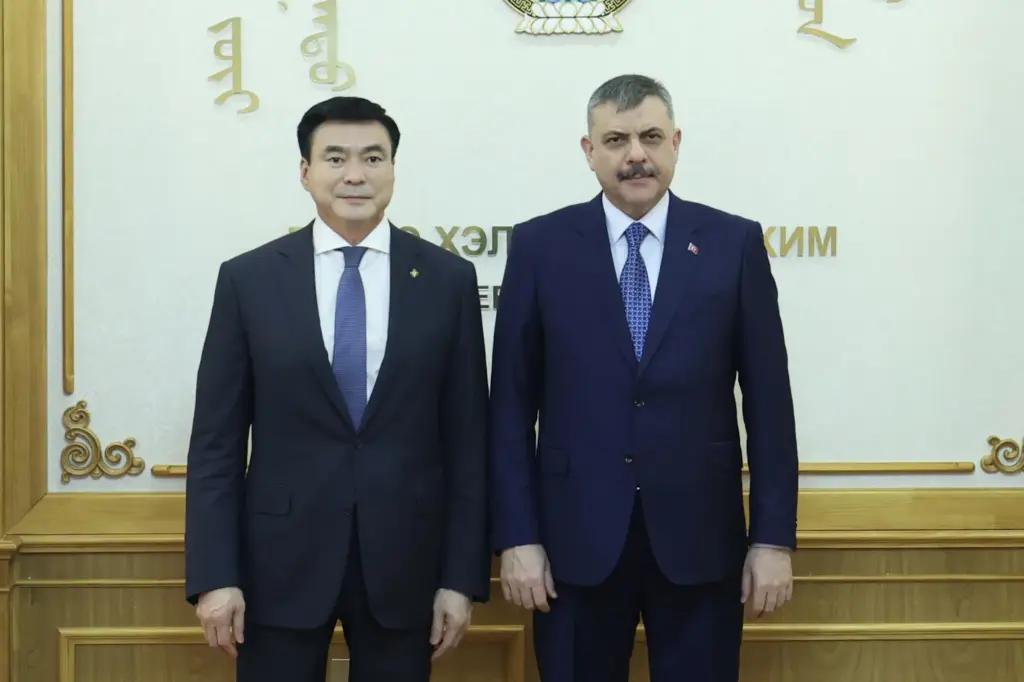 İçişleri Bakanı Çiftçi, Moğolistan İçişleri ve Adalet Bakanı Amarsaikhan ile görüştü