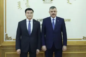 İçişleri Bakanı Çiftçi, Moğolistan İçişleri ve Adalet Bakanı Amarsaikhan ile görüştü