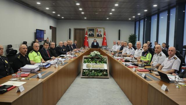 İçişleri Bakanlığı’nda NATO Zirvesi öncesi güvenlik toplantısı yapıldı