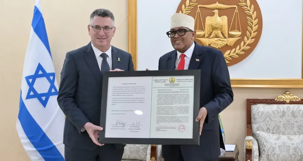 İsrail’den Somaliland’e Tarihi Ziyaret