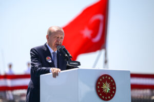 Cumhurbaşkanı Erdoğan: NATO ve AB üyesi bir ülkeye savaş gemisi ihracı gerçekleşmiştir