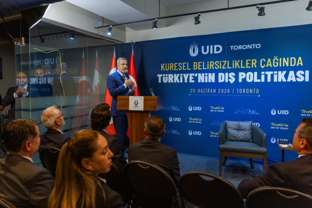 Dışişleri Bakanı Fidan, Kanada’da Türk iş insanlarıyla görüştü