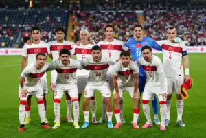 A Milli Futbol Takımı, Kuzey Makedonya’yı 4-0 Mağlup Etti