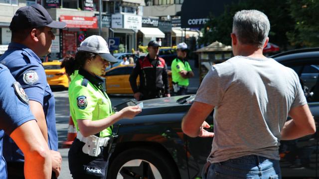 Başkentte Kapsamlı Asayiş ve Trafik Denetimi