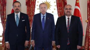 Cumhurbaşkanı Erdoğan, Kerkük Valisi Ağa’yı kabul etti
