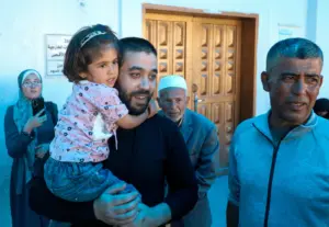 İsrail’in serbest bıraktığı bir grup Filistinli Gazze’ye ulaştı