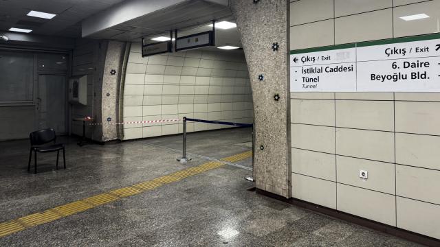 Taksim Metro İstasyonu kullanıma kapatılacak
