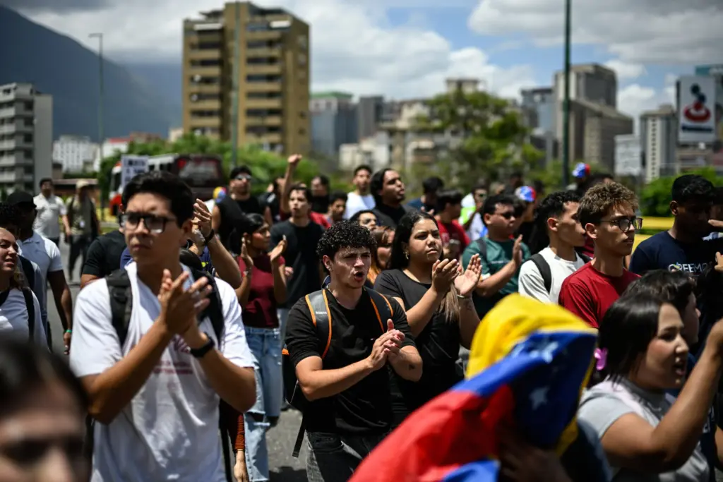 Venezuela’da protestocular Carmen Navas’ı andı