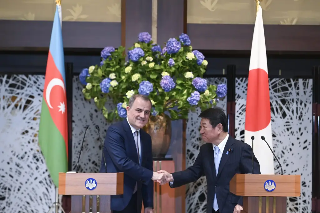 Azerbaycan ve Japonya Arasında Stratejik Görüşme