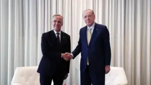 Cumhurbaşkanı Erdoğan Kanada Başbakanı Carney ile görüştü