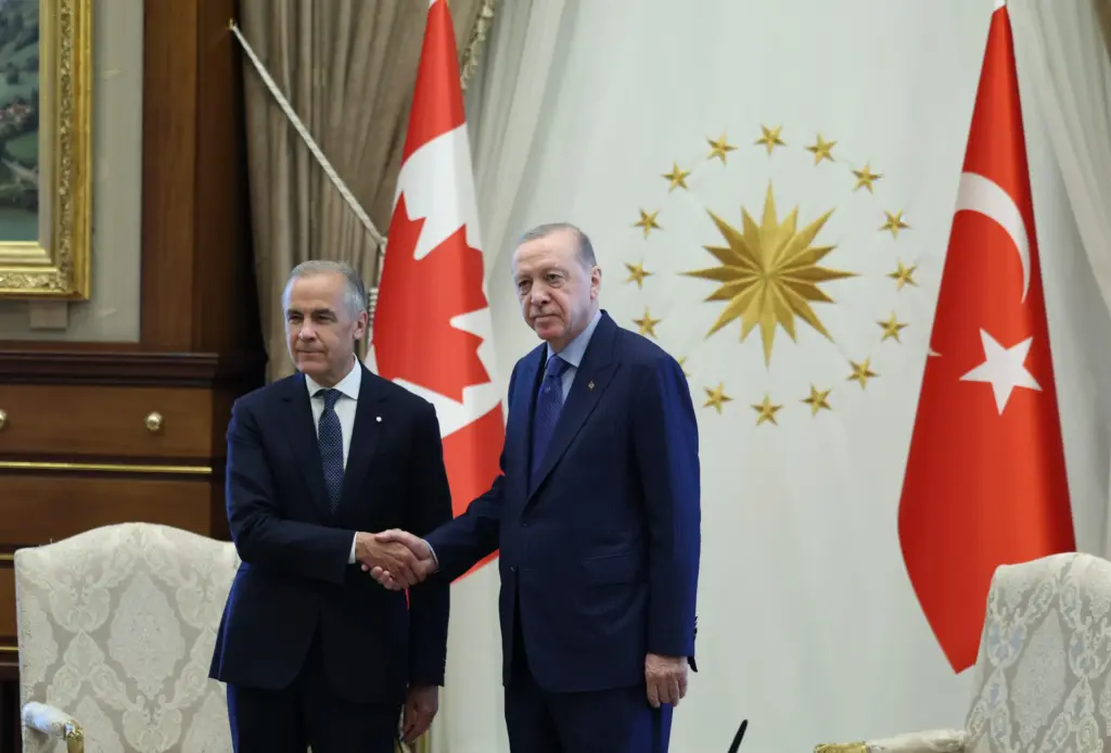 Cumhurbaşkanı Erdoğan, Kanada Başbakanı Carney’i kabul etti