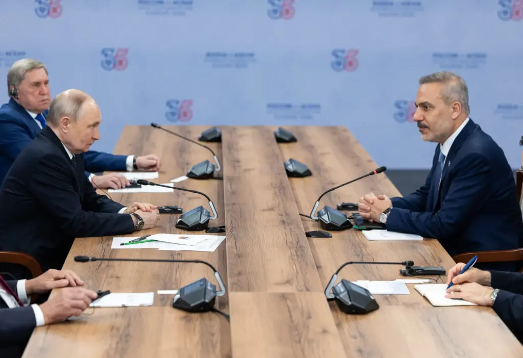 Dışişleri Bakanı Fidan, Rusya Devlet Başkanı Putin ile görüştü