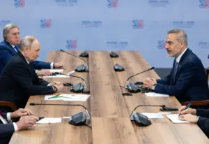 Dışişleri Bakanı Fidan, Rusya Devlet Başkanı Putin ile görüştü