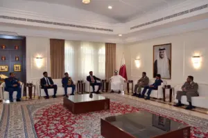 Katar’ın Ankara Büyükelçiliğinde Taziye Kabulü