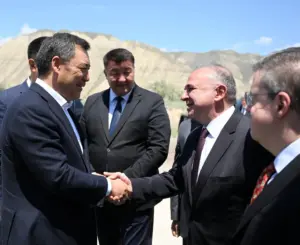 Kırgızistan’da Türk sermayeli 912 MW kapasiteli HES’in temeli atıldı