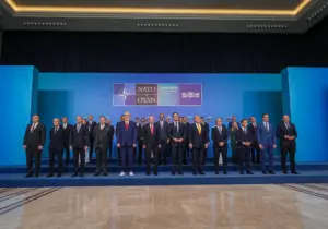 NATO Liderler Zirvesi’nde resmi karşılama ve aile fotoğrafı çekimi gerçekleştirildi