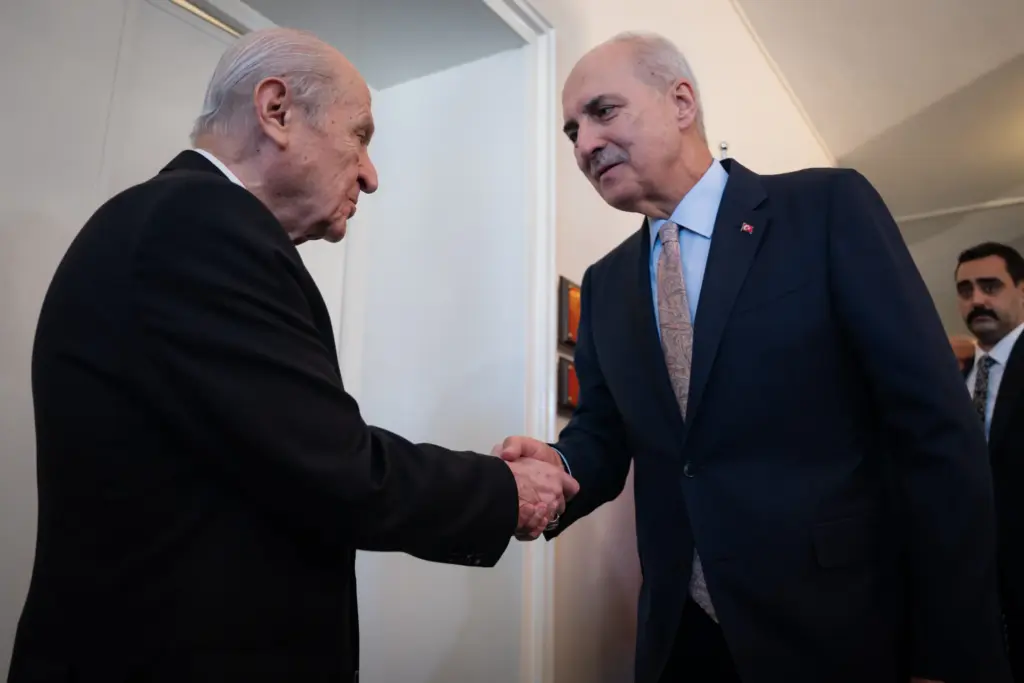 TBMM Başkanı Kurtulmuş, MHP Lideri Bahçeli’yi ziyaret etti
