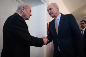TBMM Başkanı Kurtulmuş, MHP Lideri Bahçeli’yi ziyaret etti