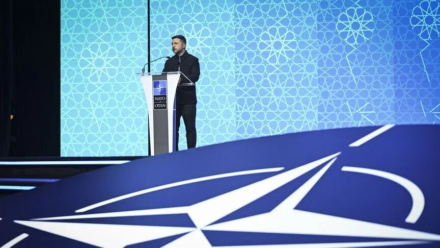 Ukrayna Devlet Başkanı Zelenskiy: NATO’nun kolektif savunmasının bir parçası olmalıyız