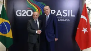 Erdoğan, Brezilya Devlet Başkanı Lula da Silva ile görüştü