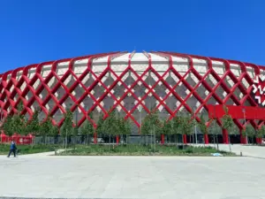 Kırgızistan’da 51 bin kişilik stadyumun inşası tamamlandı