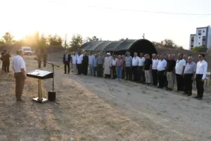 KKTC’de Rumlar tarafından şehit edilen Türk gazeteci Adem Yavuz için anma töreni düzenlendi