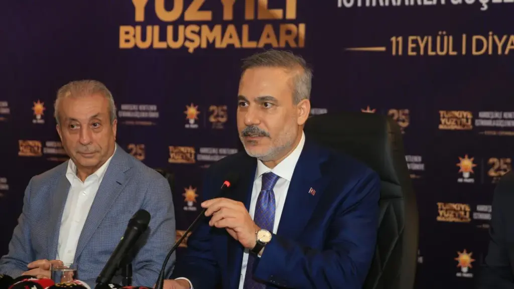 Bakan Fidan: Suriye ve Irak’ta huzur olduğunda bölgedeki bütün devletler yollarına barış içerisinde devam edecek