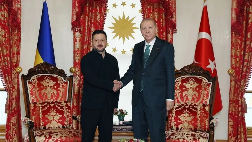 Ukrayna Devlet Başkanı Zelenskiy İstanbul’da